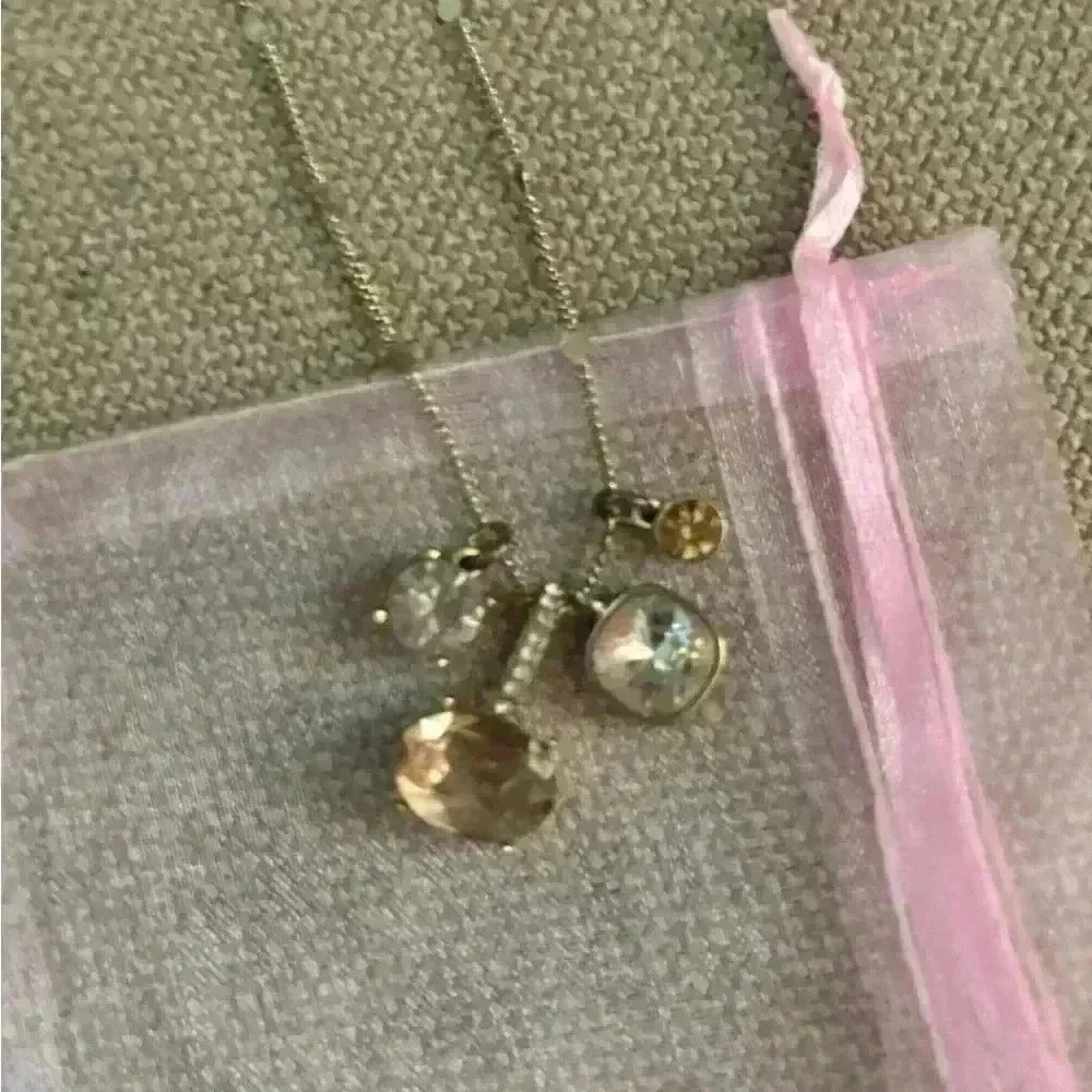 Ann Taylor necklace with charms NEW